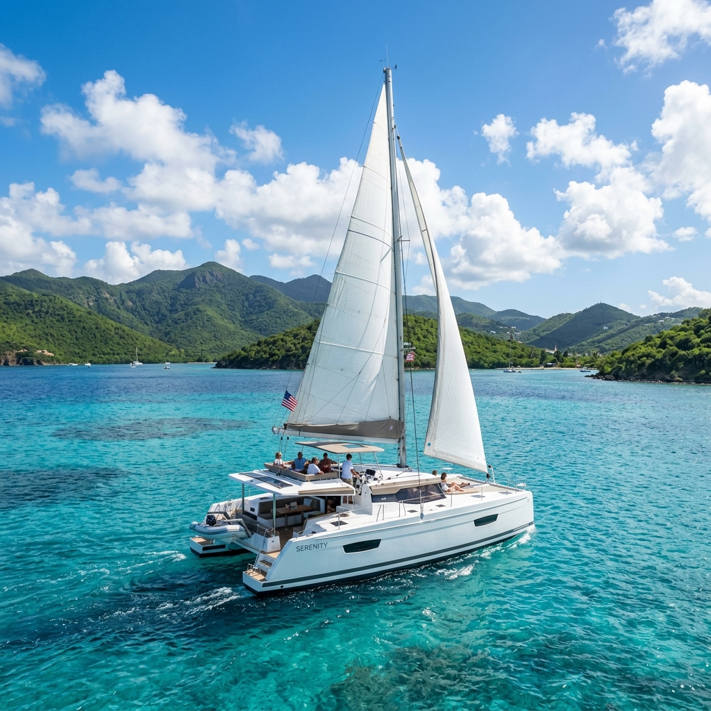 Sailing the USVI